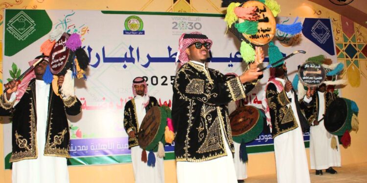 حفل معايدة أهالي مدينة الروضة بمناسبة عيد الفطر المبارك لعام 1446 / 2025 م
